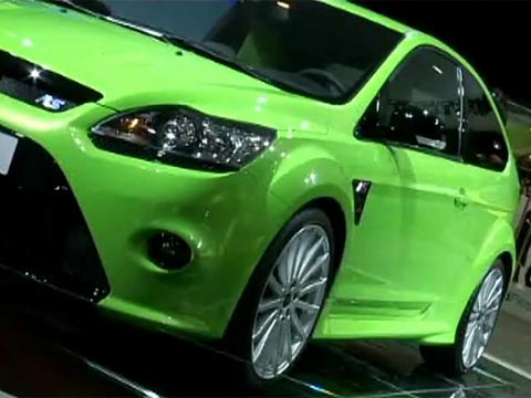 voir la vidéo Ford Focus RS au Mondial automobile 2008