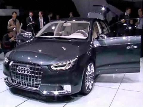 voir la vidéo Audi A1 Sportback concept