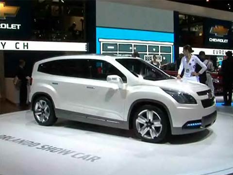 voir la vidéo Chevrolet Orlando