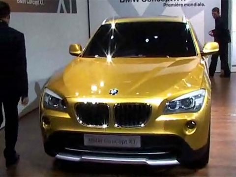voir la vidéo BMW X1 concept