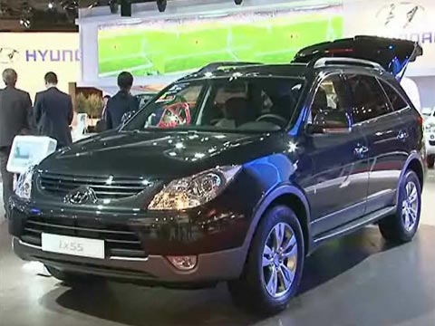 voir la vidéo Hyundai iX55 au Mondial automobile 2008
