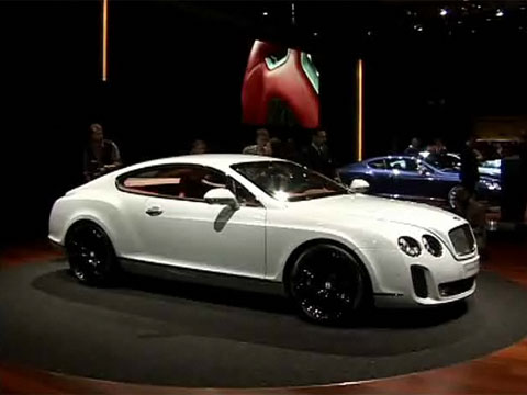 voir la vidéo Bentley Continental GT Supersports
