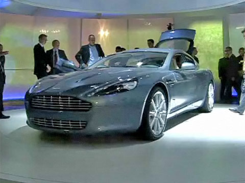 voir la vidéo Aston Martin Rapide au Salon de Francfort 2009
