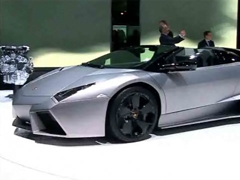 voir la vidéo Lamborghini Reventon Roadster