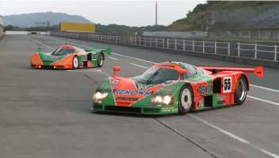 MAZDA 787 B de retour au Mans