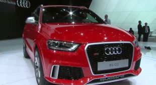 Salon : Audi RS Q3 au Salon de Genève 2013