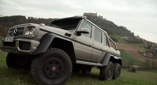 Mercedes Classe G à 6 roues