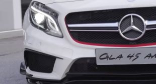 Un teaser pour le Mercedes GLA 45 AMG