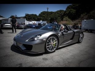 Jay Leno essaie la Porsche 918 Spyder