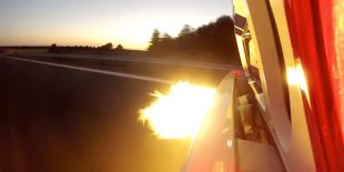 Ford GT cracheuse de feu