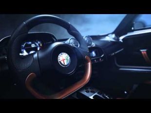 Présentation en avant-première d' Alfa Romeo 4C Spider