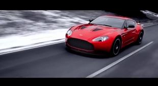 Aston Martin V12 Zagato en action