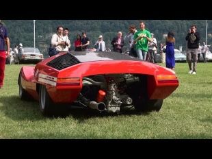 Fiat Abarth 2000 Scorpione à la Villa d'Este 2014