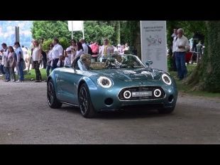 Mini Superleggera Vision Concept à la Villa d'Este 2014