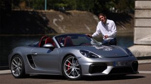 Essai : Porsche 718 Spyder