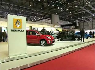 Le stand Renault à Genève 2007