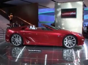 Salon : Lexus LF-A Roadster Concept