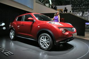 Salon : Nissan Juke au Salon de Genève 2010