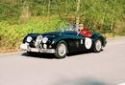 Jaguar XK140 roadster, 1956