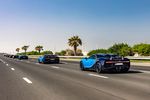 2ème rallye des propriétaires de Bugatti aux Émirats arabes unis