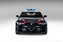 Les  Carabinieri roulent Alfa Romeo Giulia QV
