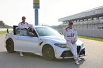 Antonio Giovinazzi et Kimi Räikkönen