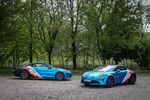 Alpine présente les modèles A110 Trackside d'Alonso et Ocon