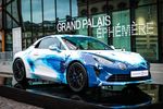 L'Alpine A110 Sastruga s'expose à Paris