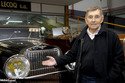 André Lecoq devant une Hispano Suiza