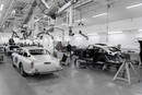 Assemblage de l'Aston Martin DB5 Goldfinger Continuation à Newport Pagnell