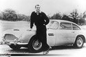 Sean Connery et l'Aston Martin DB5