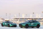 Aston Martin Vantage Safety Car et DBX707 Formula 1 Medical Car