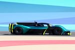 L'Aston Martin Valkyrie AMR Pro en démo à Bahreïn