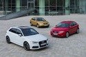 Trois générations d'Audi A3