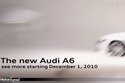 Audi A6, début de teasing