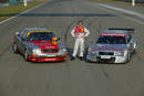 Franck Biela, l'Audi A4 DTM 2004 et l'Audi V8 quattro 1992