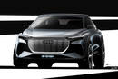 Audi Q4 e-tron concept (esquisse) 