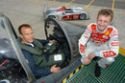 Allan McNish et le pilote de la RAF