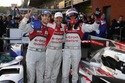 Lucas di Grassi, Tom Kristensen et Loïc Duval