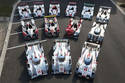 Les treize prototypes Audi vainqueurs au Mans entre 2000 et 2014