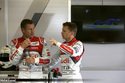 Tom Kristensen et Allan McNish (Audi R18 ultra)