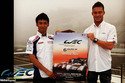 Kazuki Nakajima et André Lötterer présentent l'affiche officielle