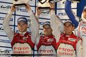 André Lötterer, Benoît Tréluyer et Marcel Fässler (Audi Sport Team Joest)