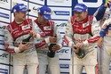 Allan McNish, Loïc Duval et Tom Kristensen