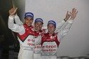 Loïc Duval, Tom Kristensen et Allan McNish