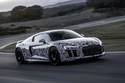 La nouvelle Audi R8 entre en piste