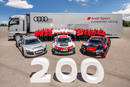 Déjà 200 Audi R8 LMS produites