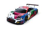 Quatre Audi R8 LMS GT3 Art Cars aux 24 Heures de Spa