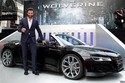 Hugh Jackman et l'Audi R8 Spyder