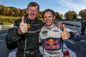 Walter Röhrl teste l'Audi S1 EKS RX - Crédit photo : Team EKS RX